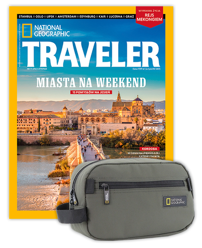 Roczna prenumerata Travelera z Kosmetyczką NG Mutation 18380 khaki