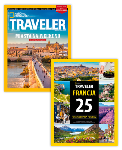 Roczny pakiet prenumeraty magazynów TRAVELER i TRAVELER Extra