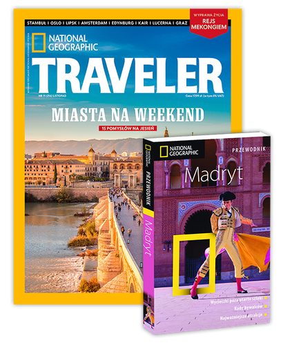Roczna prenumerata TRAVELERA z przewodnikiem w prezencie: MADRYT