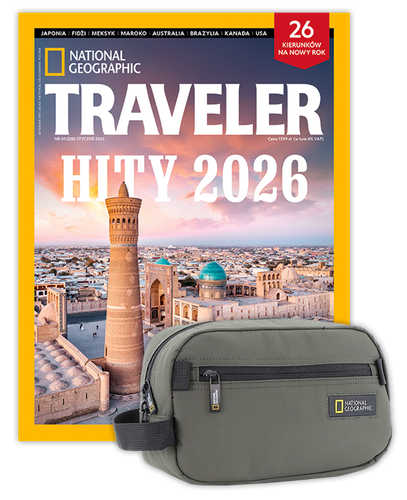 Roczna prenumerata Travelera z Kosmetyczką NG Mutation 18380 khaki
