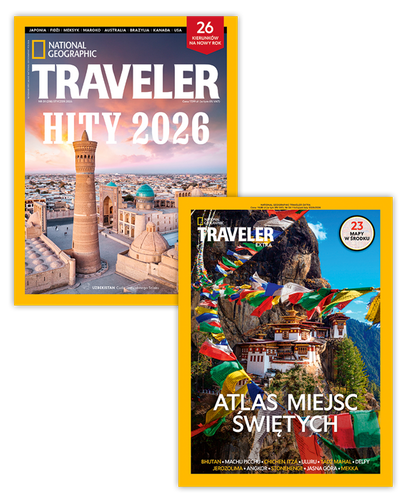 Roczny pakiet prenumeraty magazynów TRAVELER i TRAVELER Extra