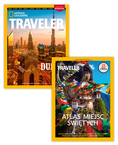 Roczny pakiet prenumeraty magazynów TRAVELER i TRAVELER Extra