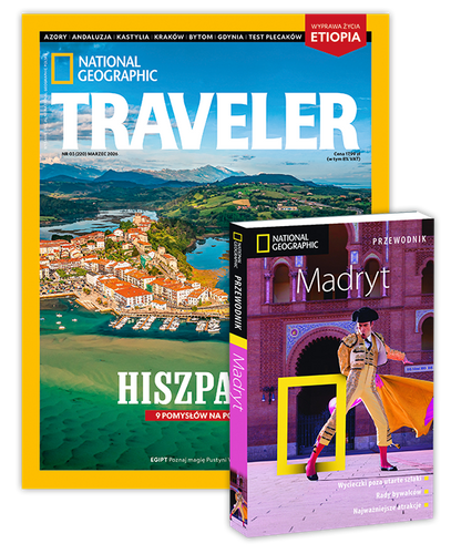 Roczna prenumerata TRAVELERA z przewodnikiem w prezencie: MADRYT