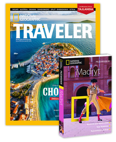 Roczna prenumerata TRAVELERA z przewodnikiem w prezencie: MADRYT