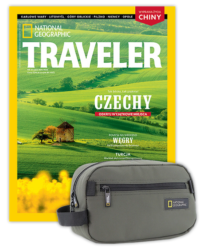 Burda Roczna prenumerata Travelera z Kosmetyczką NG Mutation 18380 khaki