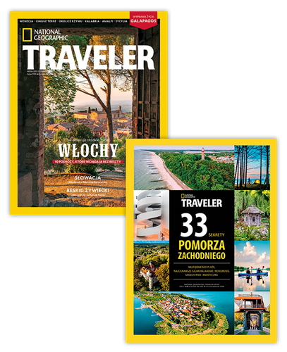 Roczny pakiet prenumeraty magazynów TRAVELER i TRAVELER Extra