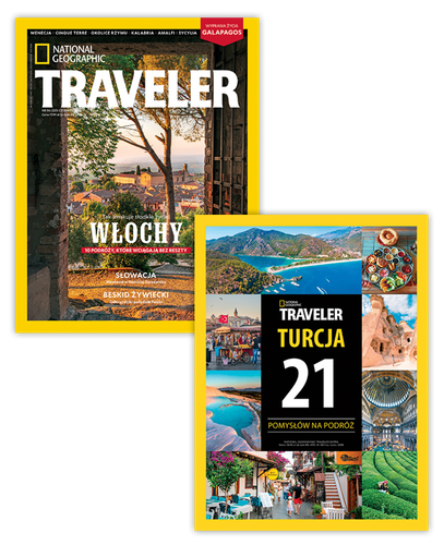 Roczny pakiet prenumeraty magazynów TRAVELER i TRAVELER Extra