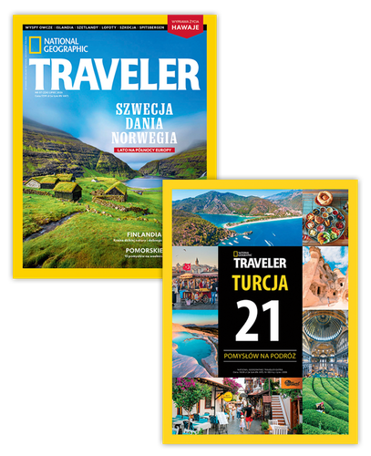 Roczny pakiet prenumeraty magazynów TRAVELER i TRAVELER Extra