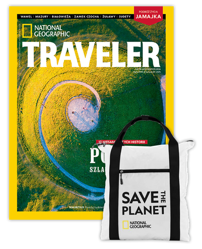 Roczna prenumerata Travelera z plecakiem shopper NG JUPITER N0890E biały