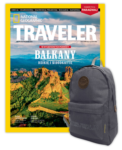 Roczna prenumerata Travelera z plecakiem 1-komorowym National Geographic Society 7101