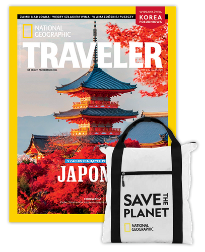 Roczna prenumerata Travelera z plecakiem shopper NG JUPITER N0890E biały