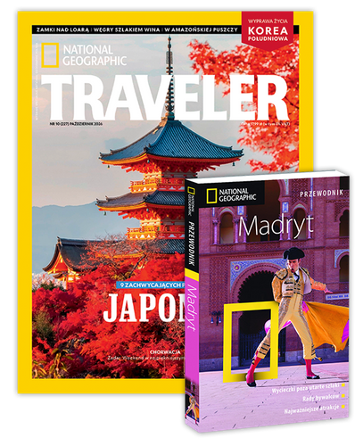 Roczna prenumerata TRAVELERA z przewodnikiem w prezencie: MADRYT