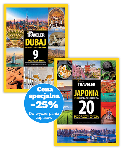 Pakiet National Geographic Traveler Extra 1/21 (Japonia) i 4/21 (Dubaj)