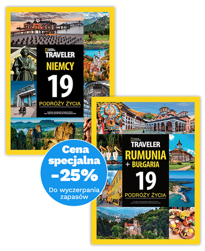 Pakiet National Geographic Traveler Extra 1/22 (Niemcy) i 2/22 (Rumunia)