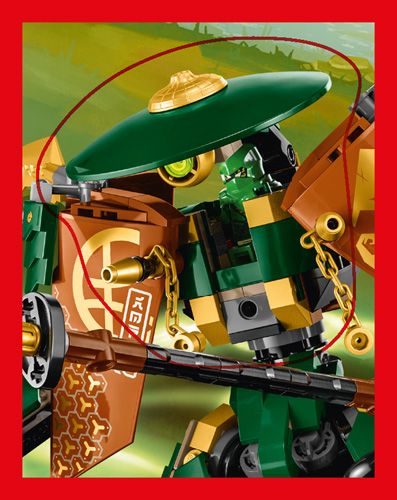 LEGO® NINJAGO™ Dragons Rising Stickers - Nr 17