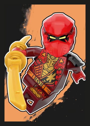 LEGO® NINJAGO™ Dragons Rising Stickers - Nr 198