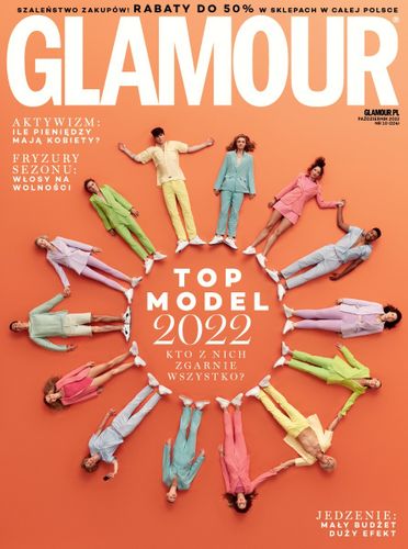 Glamour 10/2022 z pomadką do ust Smart Fusion Lipstick marki KIKO MILANO 