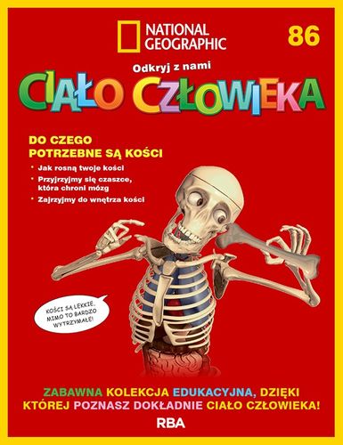 "Odkryj z nami ciało człowieka - National Geographic" tom  LXXXVI