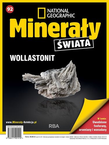 MINERAŁY ŚWIATA - NATIONAL GEOGRAPHIC. Tom XCII