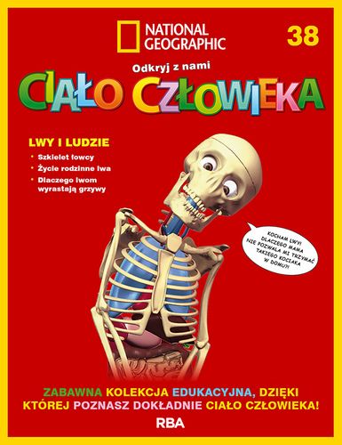 "Odkryj z nami ciało człowieka - National Geographic" tom XXXVIII