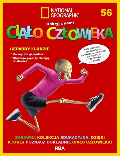 "Odkryj z nami ciało człowieka - National Geographic" tom LVI