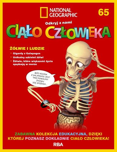 "Odkryj z nami ciało człowieka - National Geographic" tom LXV