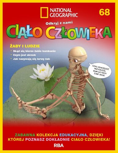 "Odkryj z nami ciało człowieka - National Geographic" tom LXVIII