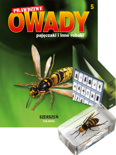 Przesyłka cz. 5, 6 i 7. Prenumerata "Prawdziwe owady, pajęczaki i inne robaki", od tomu 5