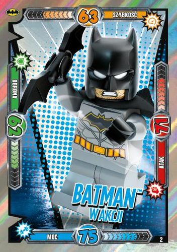 LEGO® BATMAN™ TCG - Nr 2: Batman™ w akcji