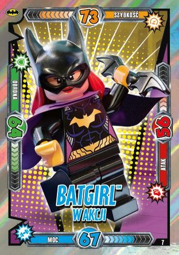 LEGO® BATMAN™ TCG - Nr 7: Batgirl™ w akcji