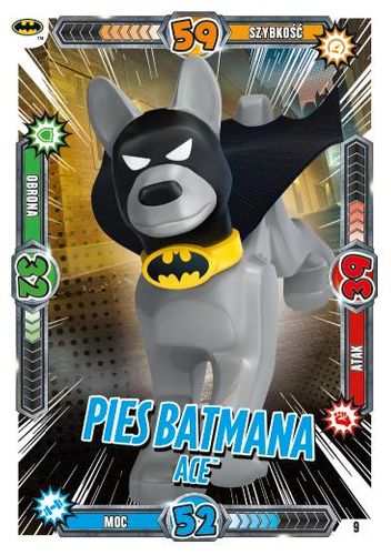 LEGO® BATMAN™ TCG - Nr 9: pies Batmana Ace™