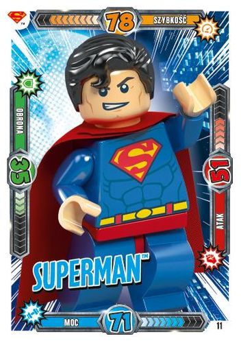 LEGO® BATMAN™ TCG - Nr 11: Superman™