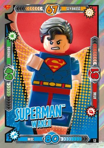 LEGO® BATMAN™ TCG - Nr 12: Superman™ w akcji