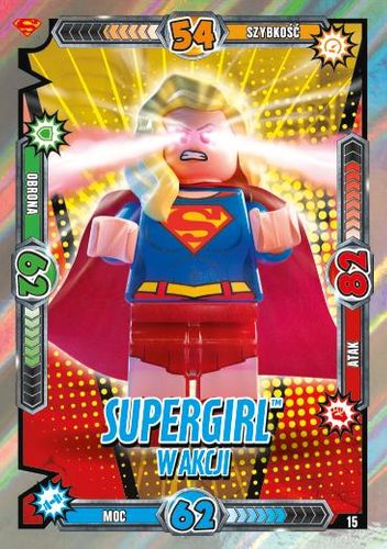 LEGO® BATMAN™ TCG - Nr 15: Supergirl™ w akcji