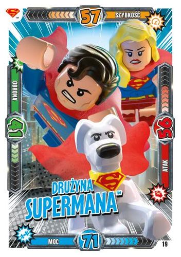 LEGO® BATMAN™ TCG - Nr 19: Drużyna Supermana™