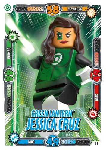 LEGO® BATMAN™ TCG - Nr 32: Green Lantern™ Jessica Cruz