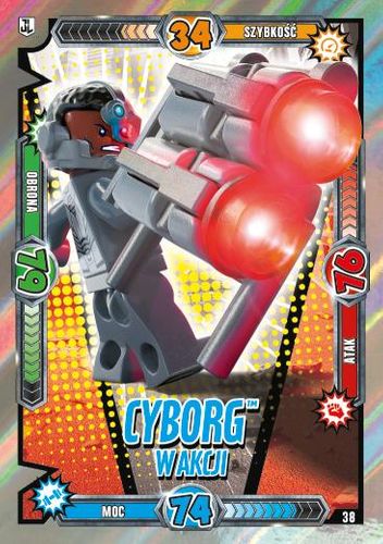 LEGO® BATMAN™ TCG - Nr 38: Cyborg™ w akcji