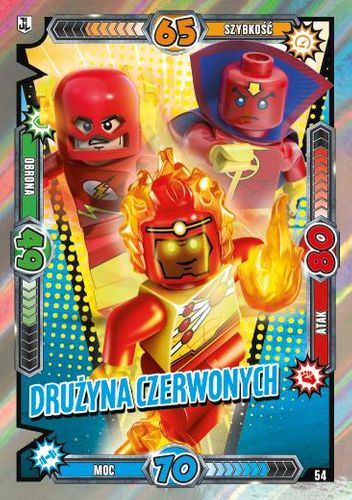 LEGO® BATMAN™ TCG - Nr 54: Drużyna Czerwonych
