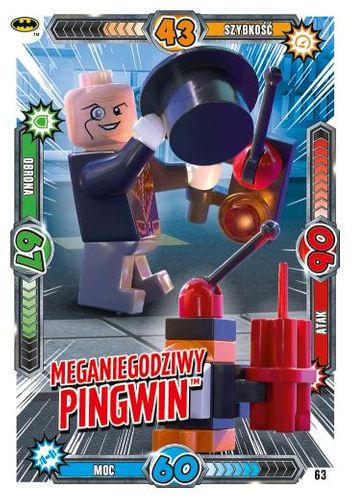 LEGO® BATMAN™ TCG - Nr 63: Meganiegodziwy Pingwin™