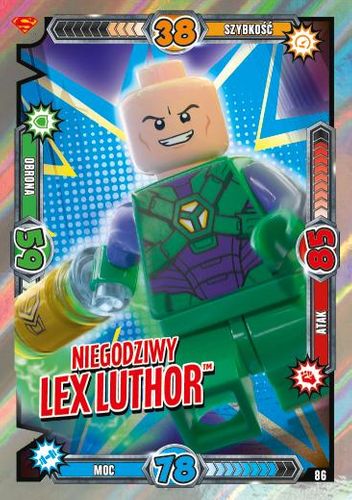 LEGO® BATMAN™ TCG - Nr 86: Niegodziwy Lex Luthor™
