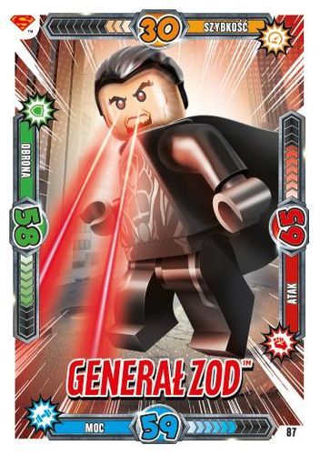LEGO® BATMAN™ TCG - Nr 87: Generał Zod™