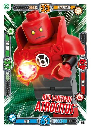 LEGO® BATMAN™ TCG - Nr 98: Red Lantern Atrocitus™ 