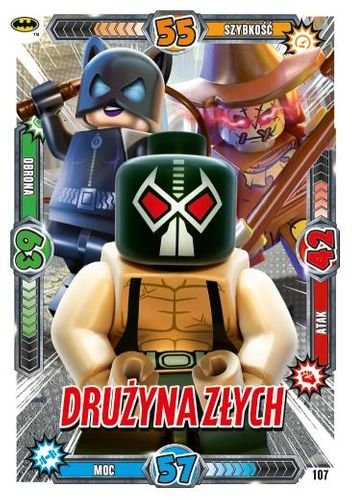 LEGO® BATMAN™ TCG - Nr 107: Drużyna Złych