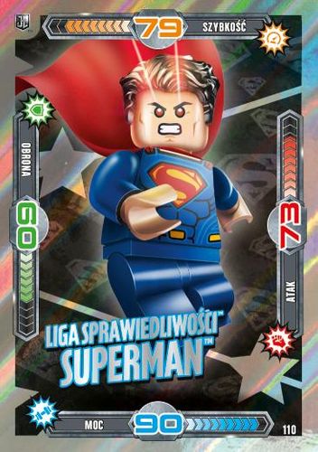 LEGO® BATMAN™ TCG - Nr 110: Liga Sprawiedliwości™ Superman™