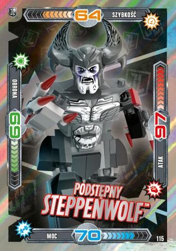 LEGO® BATMAN™ TCG - Nr 115: Podstępny Steppenwolf™
