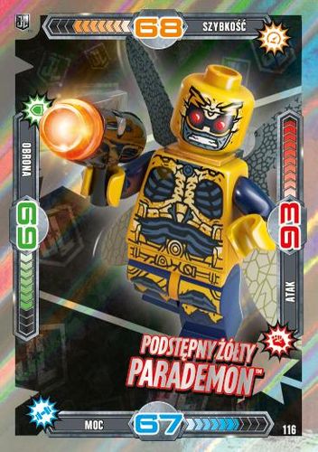 LEGO® BATMAN™ TCG - Nr 116: Podstępny Żółty Parademon™