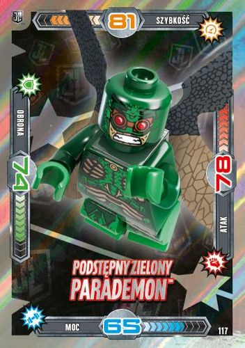 LEGO® BATMAN™ TCG - Nr 117: Podstępny Zielony Parademon™