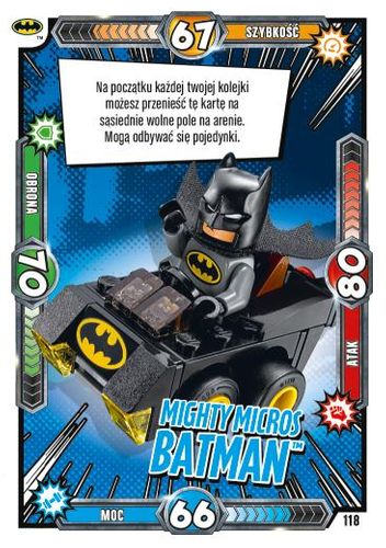 LEGO® BATMAN™ TCG - Nr 118: Mighty Micros Batman™