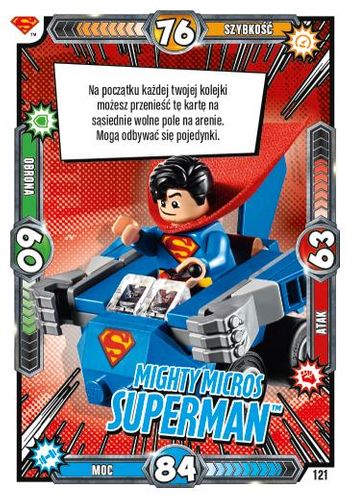LEGO® BATMAN™ TCG - Nr 121: Mighty Micros Superman™