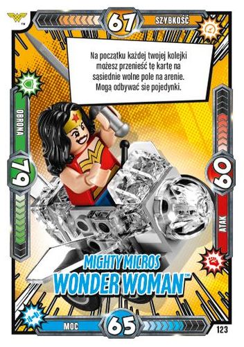 LEGO® BATMAN™ TCG - Nr 123: Mighty Micros Wonder Woman™